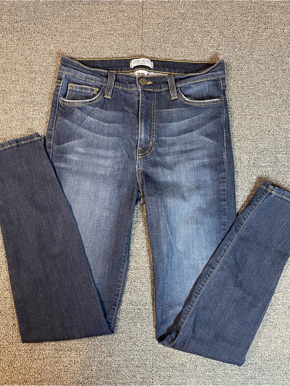 Judy Blue Dark Wash High Rise Skinny Jeans – Size 11 / 30